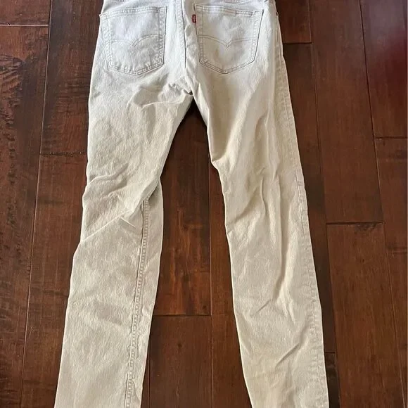 Levi’s Mens Khaki Jeans Denim- size 31 - Picture 5 of 7